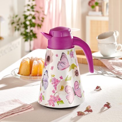 Termokonvice, 1,2 l, Hortenzie