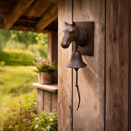 Zvonek na stěnu Kůň