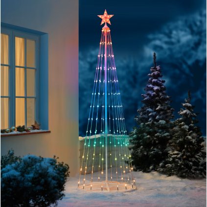 LED Dekorace Vánoční strom, II. jakost