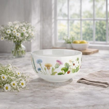 Porcelánová miska Divoké květy