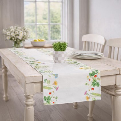 Běhoun na stůl Divoké květy