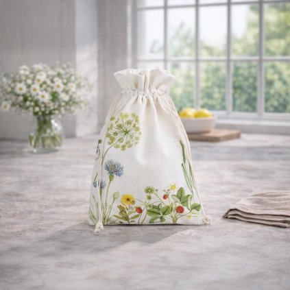 Dárkový sáček Divoké květy