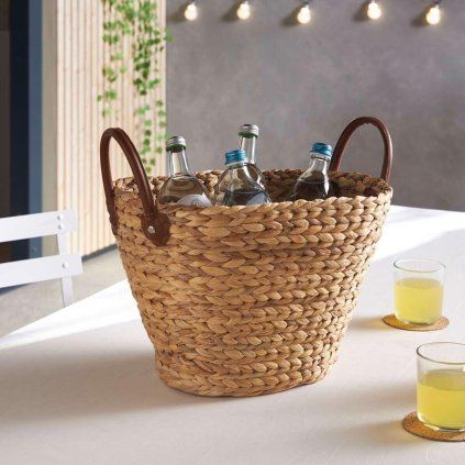 Pletený košík Natural