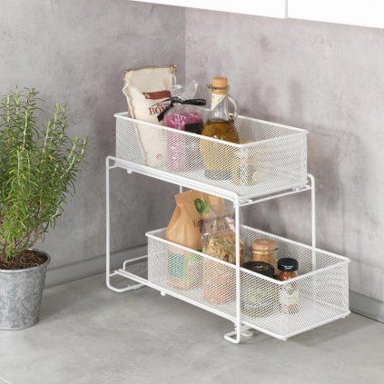 Kuchyňský organizér Gioma, bílý