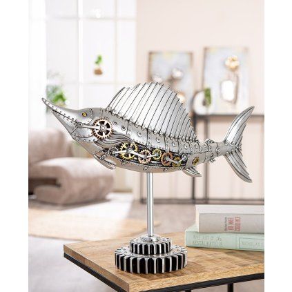 Soška "Steampunk Sailfish"