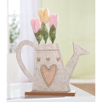 Dekorace Tulipánová konvička "Regadera"