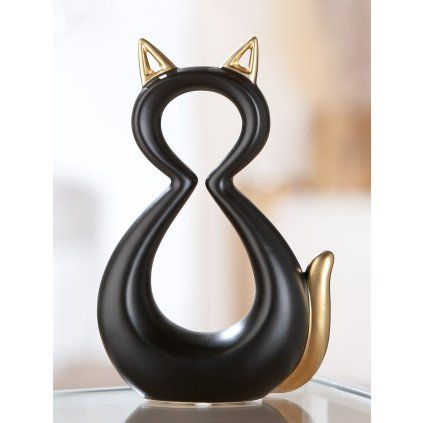 Keramická dekorace kočka "Catty"