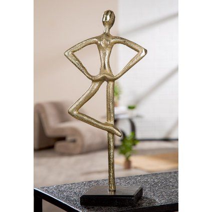 Hliníková socha "Dancing" tanečník
