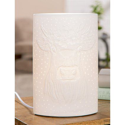 Porcelánová lampa ovál "Adelheid"