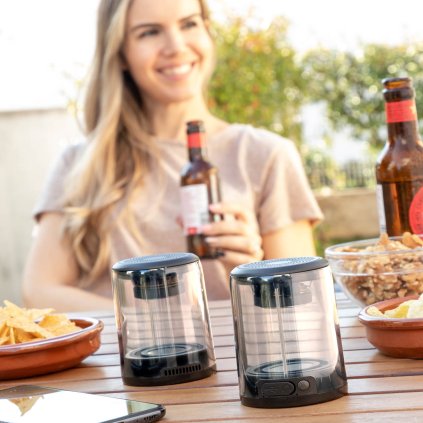 Dobíjecí bezdrátové reproduktory Waveker, 2 ks