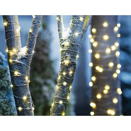 LED řetěz Klasik, 2x 10 m / 200 LED