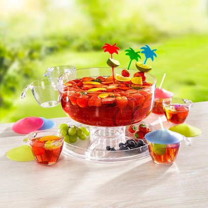 Sada skleniček na punč, 6 ks