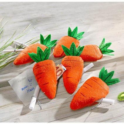 Dárková taška Mrkvička, 6 ks