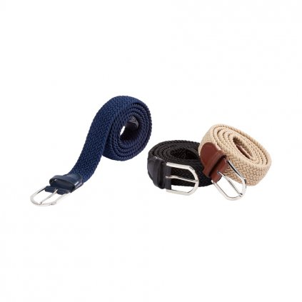 Flexibilní pletený pásek, béžový, 105 x 3 cm