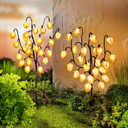 LED Zahradní zápich Physalis, 2 ks