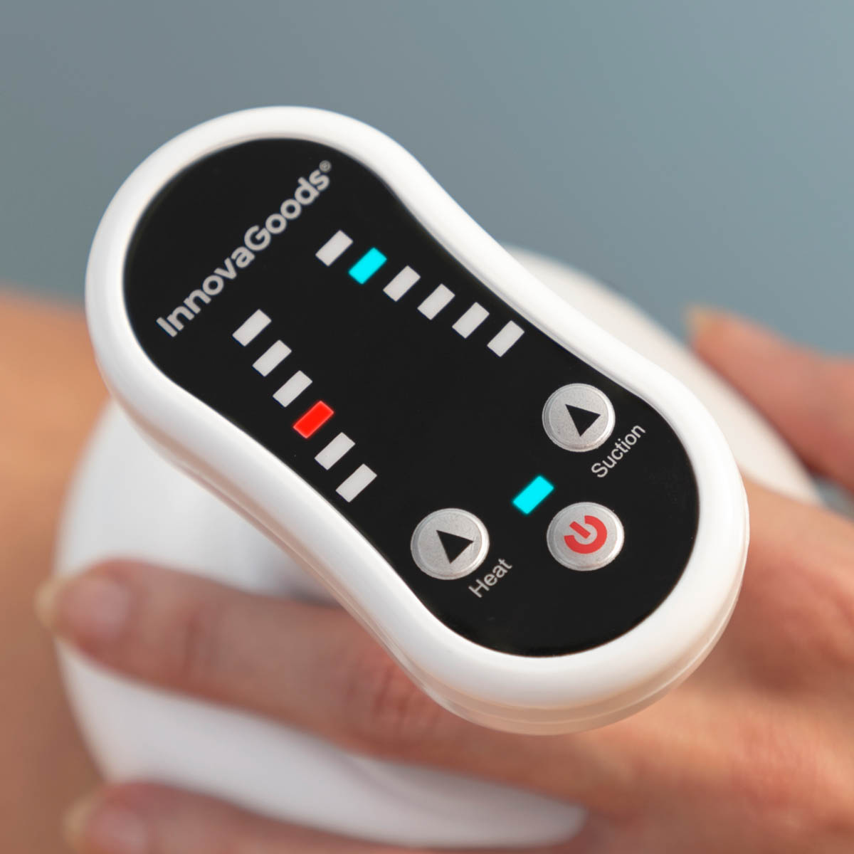InnovaGoods Masážní přístroj proti celulitidě sáním a teplem Cellout