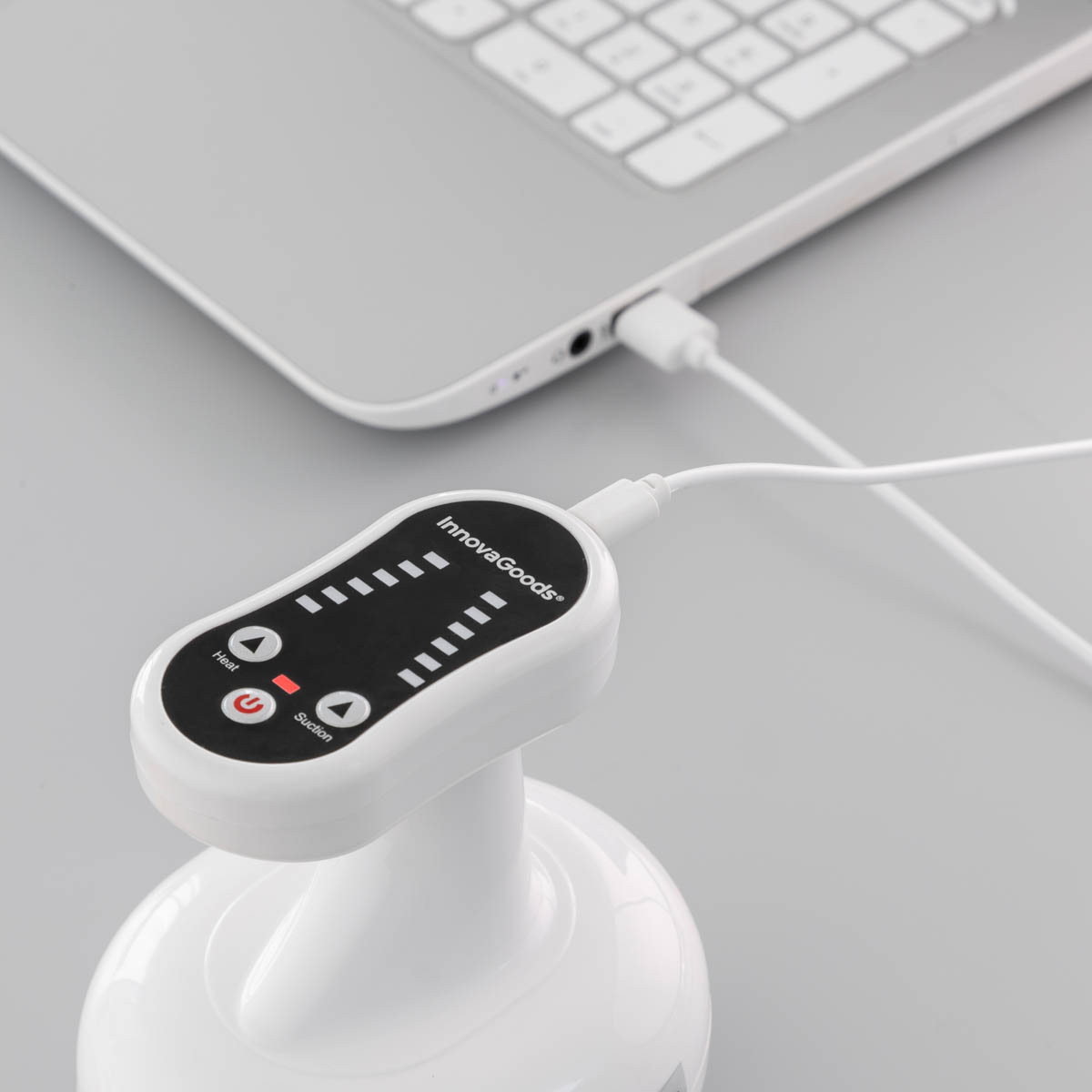 InnovaGoods Masážní přístroj proti celulitidě sáním a teplem Cellout