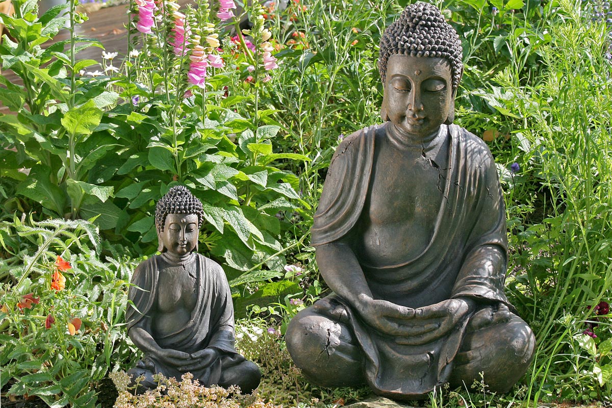 Boltze Soška Buddha, 70 cm