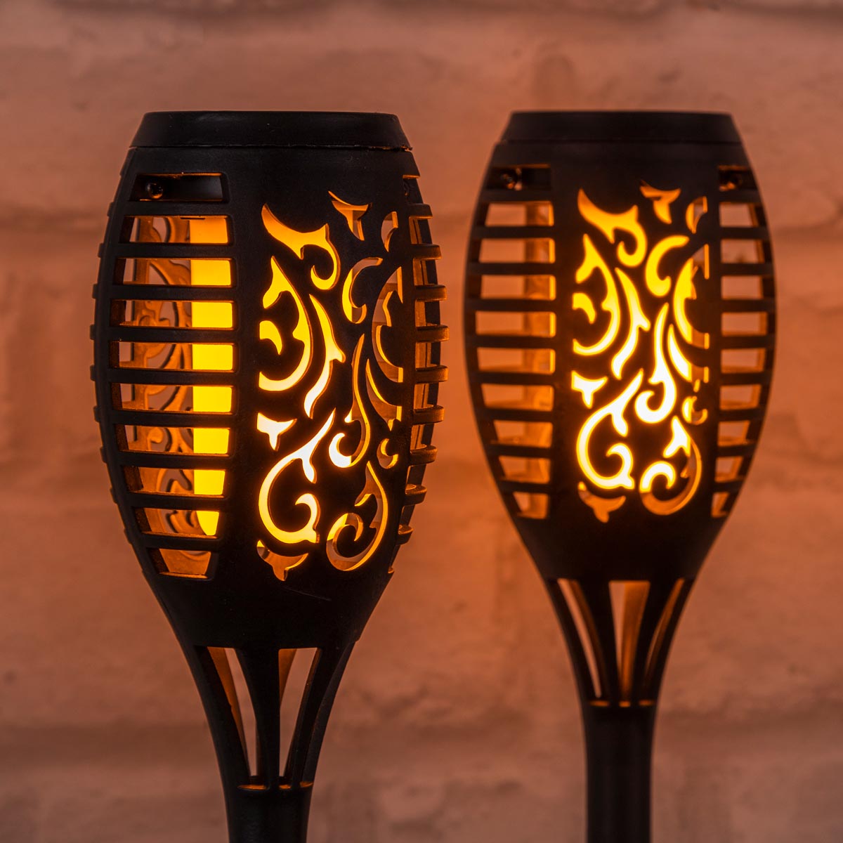 Haushalt International LED Solární pochodeň Orient, 3 ks