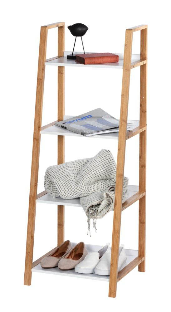 WENKO Finja Regál se 4 policemi
