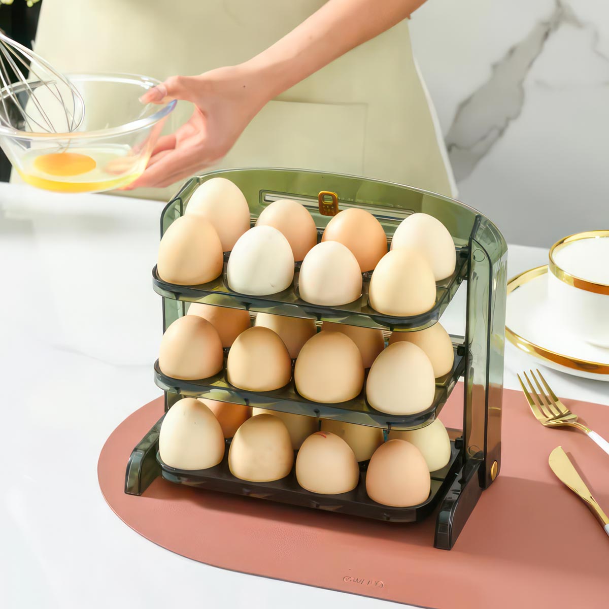 E-shop Die moderne Hausfrau Držák na vajíčka do lednice