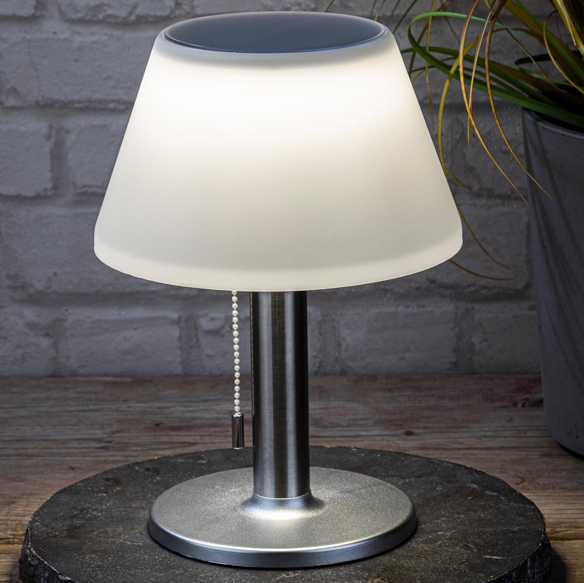 E-shop Haushalt international Solární stolní lampa