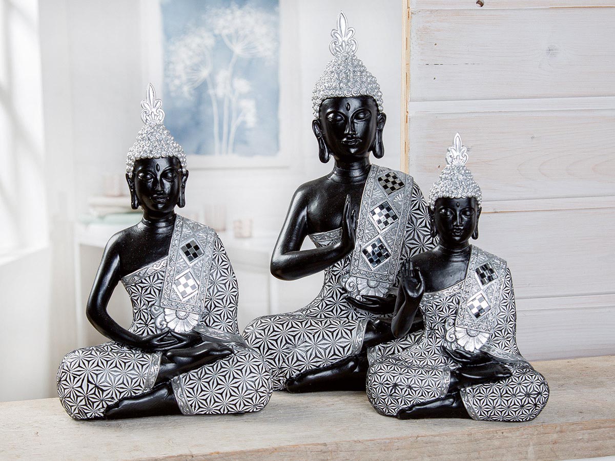 E-shop Gilde Soška meditující Buddha, 24 cm