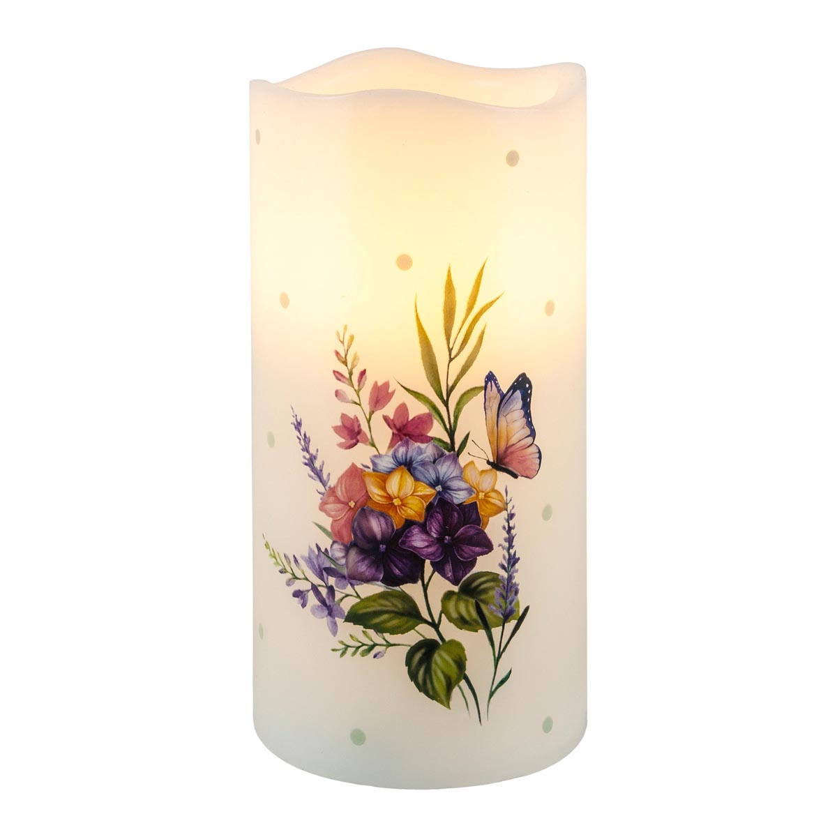 Weltbild LED vosková svíčka Flower