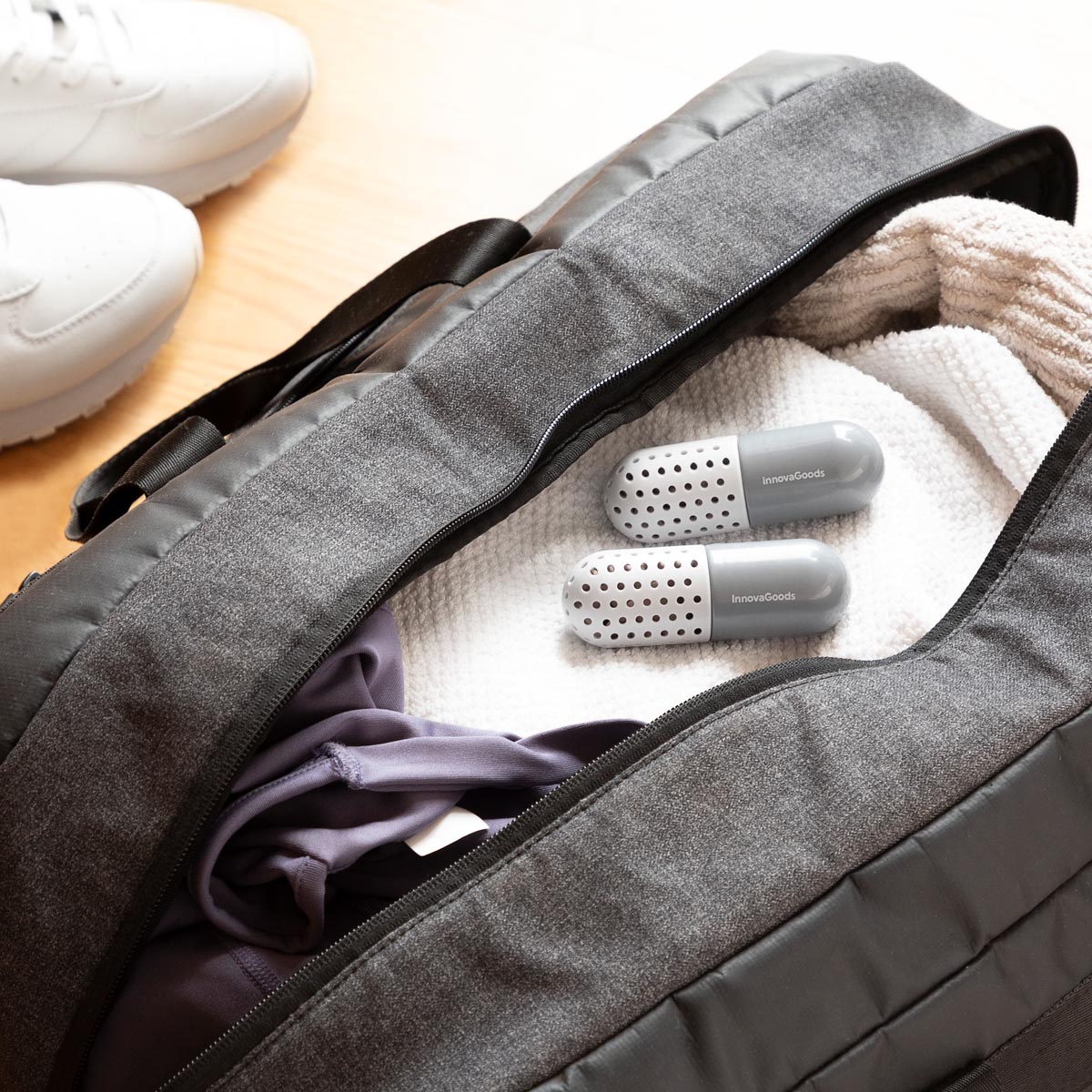 InnovaGoods Deodorační kapsle do obuvi Froes, 2 ks