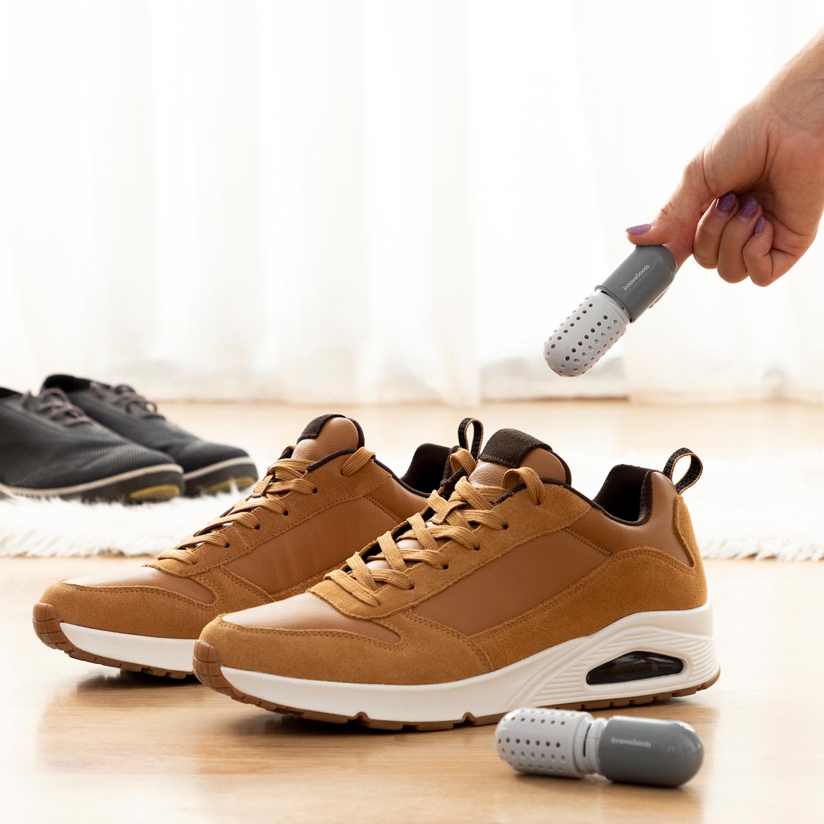 InnovaGoods Deodorační kapsle do obuvi Froes, 2 ks