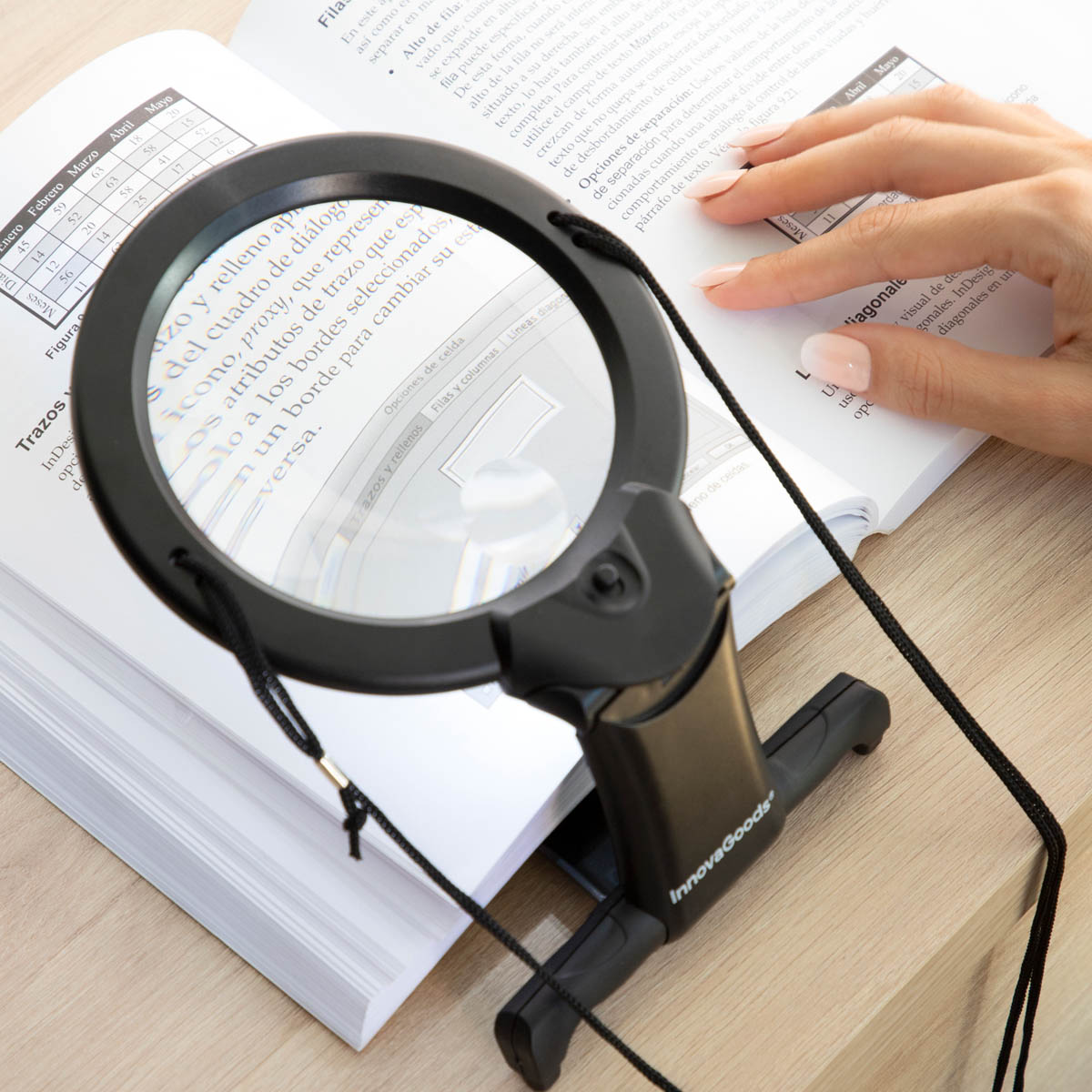InnovaGoods Lupa s LED světlem Zooled