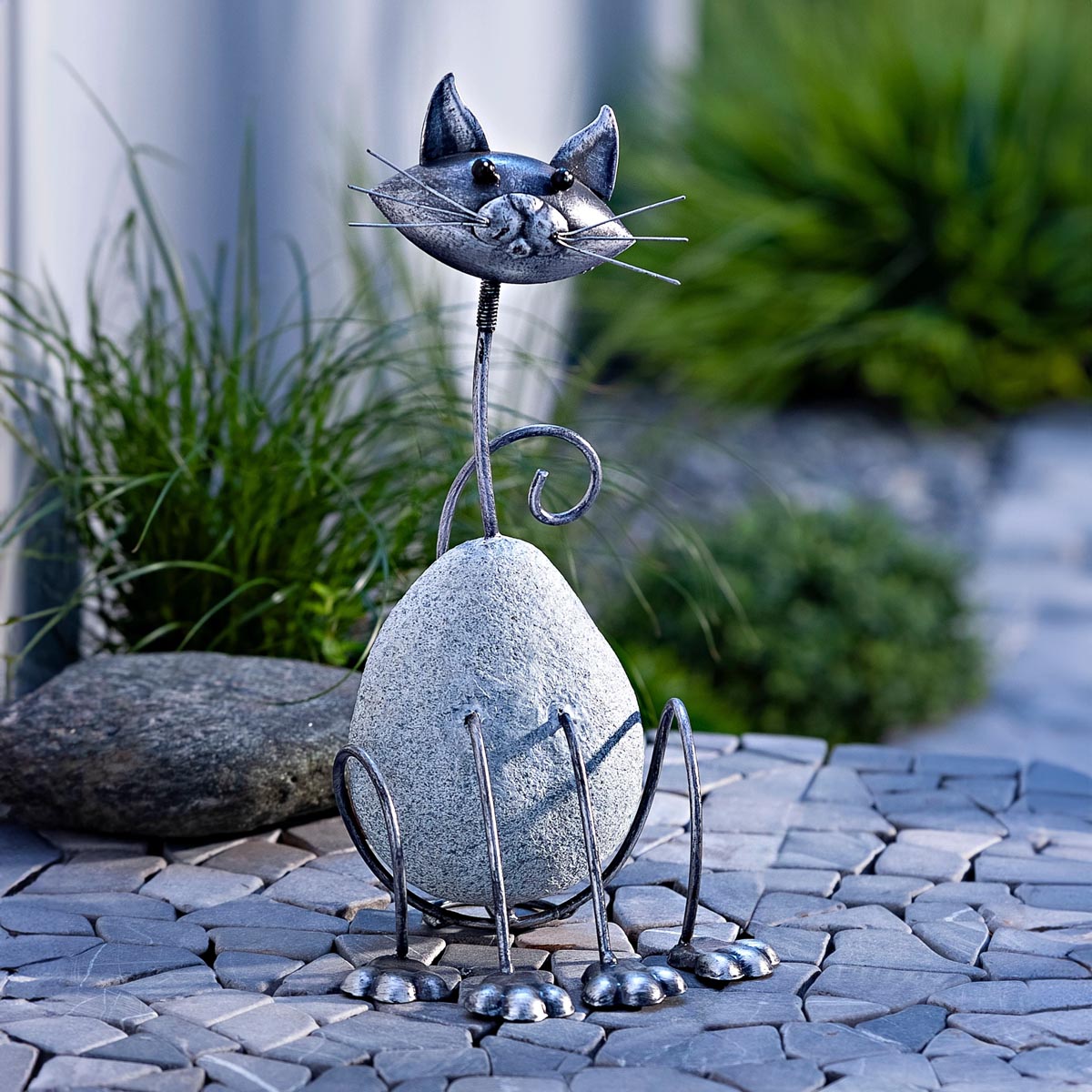 E-shop Weltbild Kovová figurka Kočka Kameko s kývající hlavou
