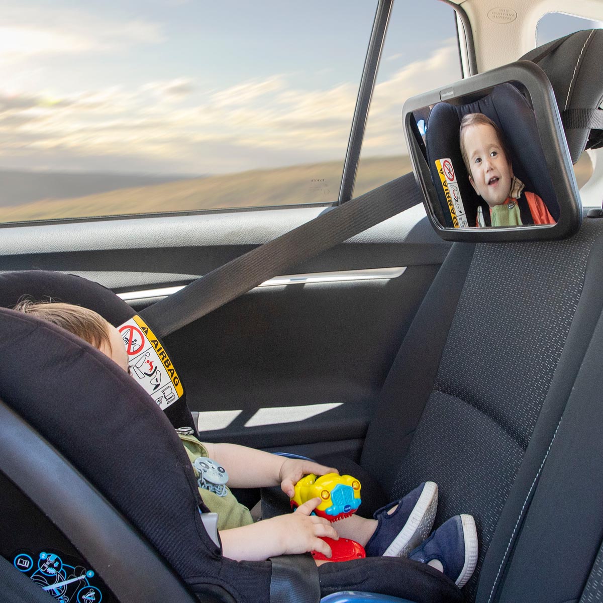 InnovaGoods Dětské zpětné zrcátko do auta na zadní sedadlo