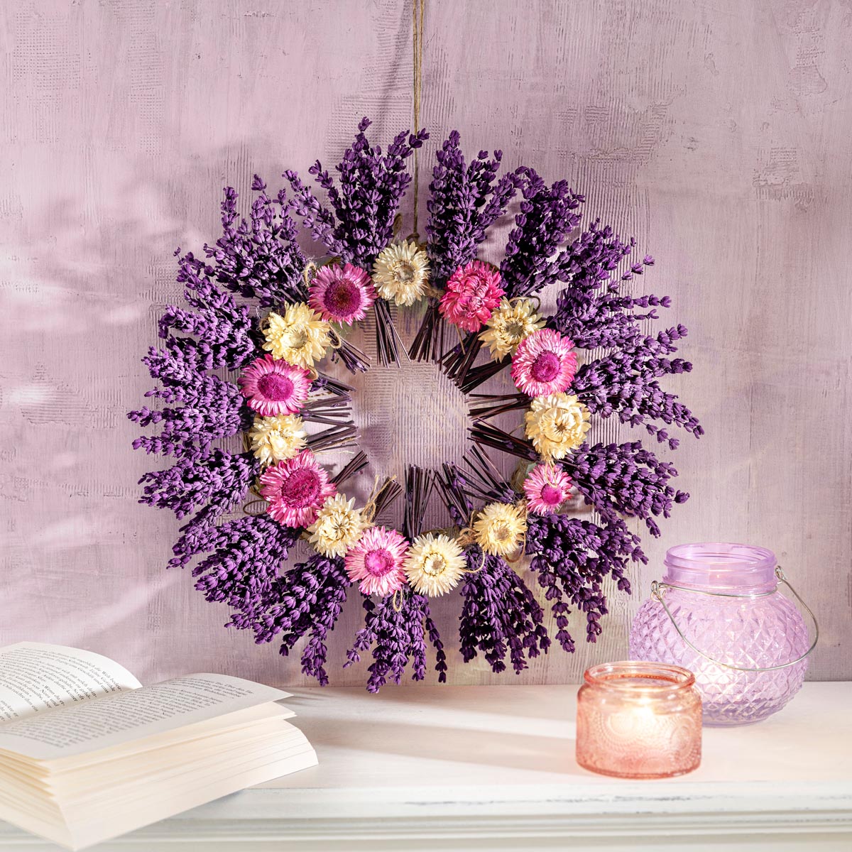 E-shop Weltbild Věnec ze sušených květin Provence