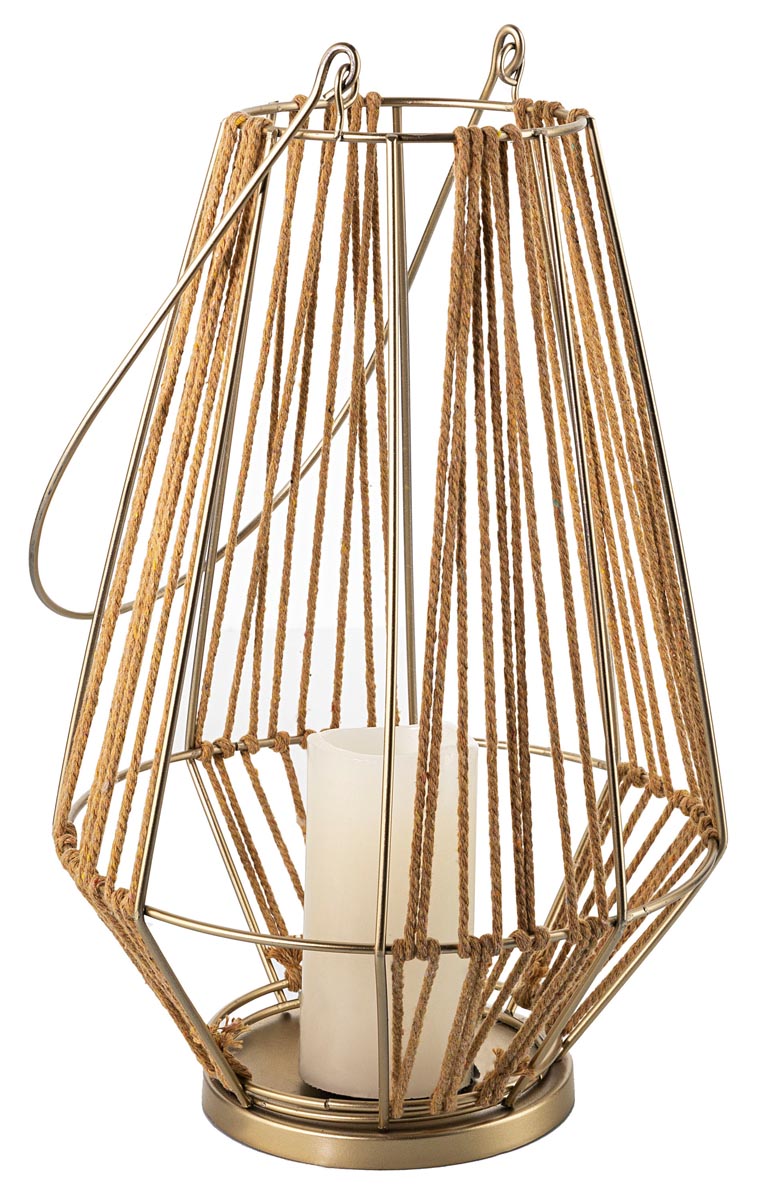 Weltbild Lucerna boho s LED svíčkou