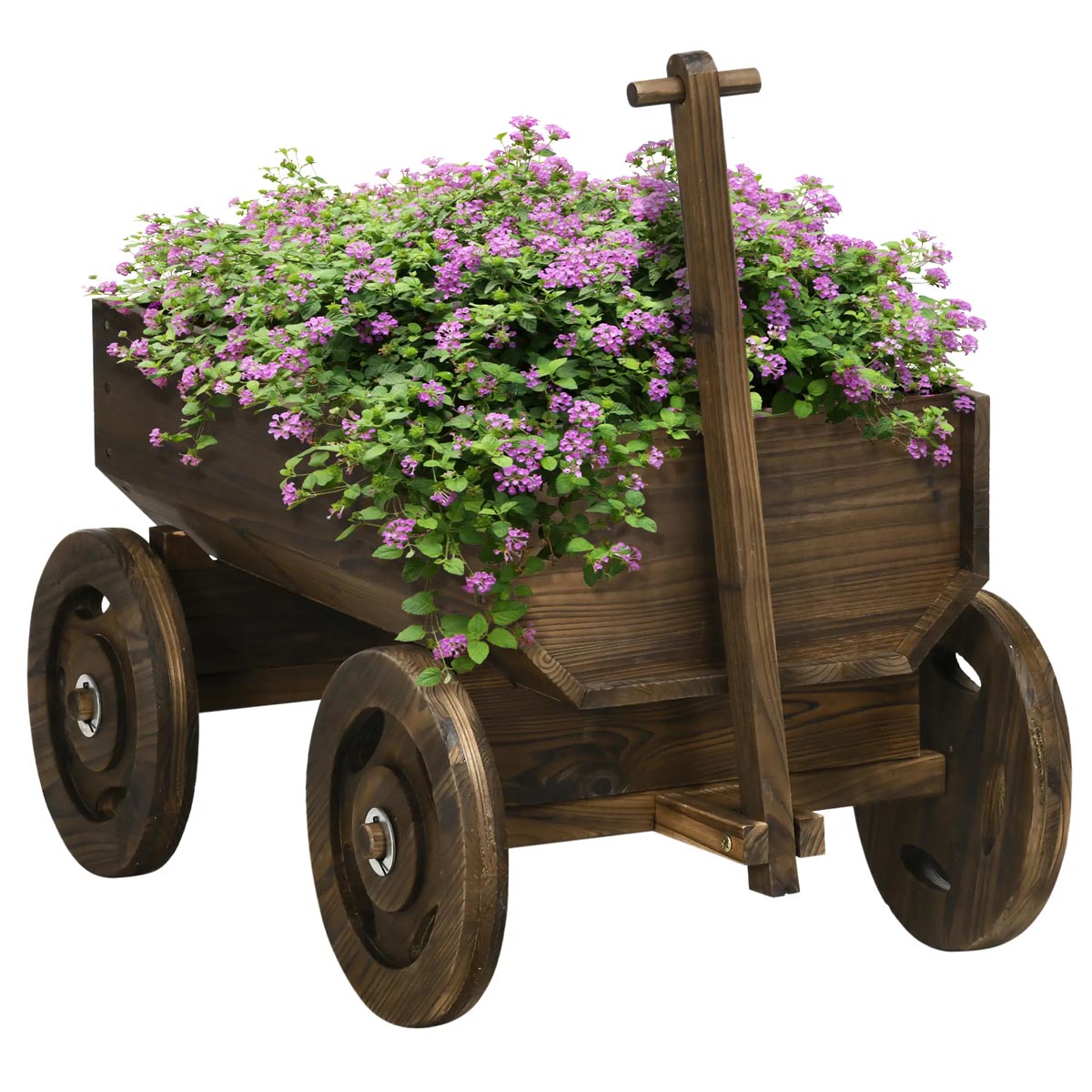 Outsunny Vyvýšený truhlík Vozík