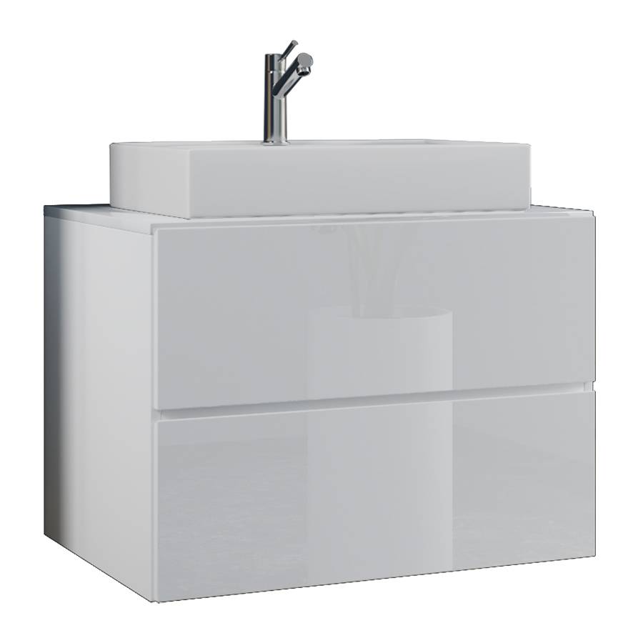 VCM Umyvadlová skříňka Lendas S 60 cm, bílá