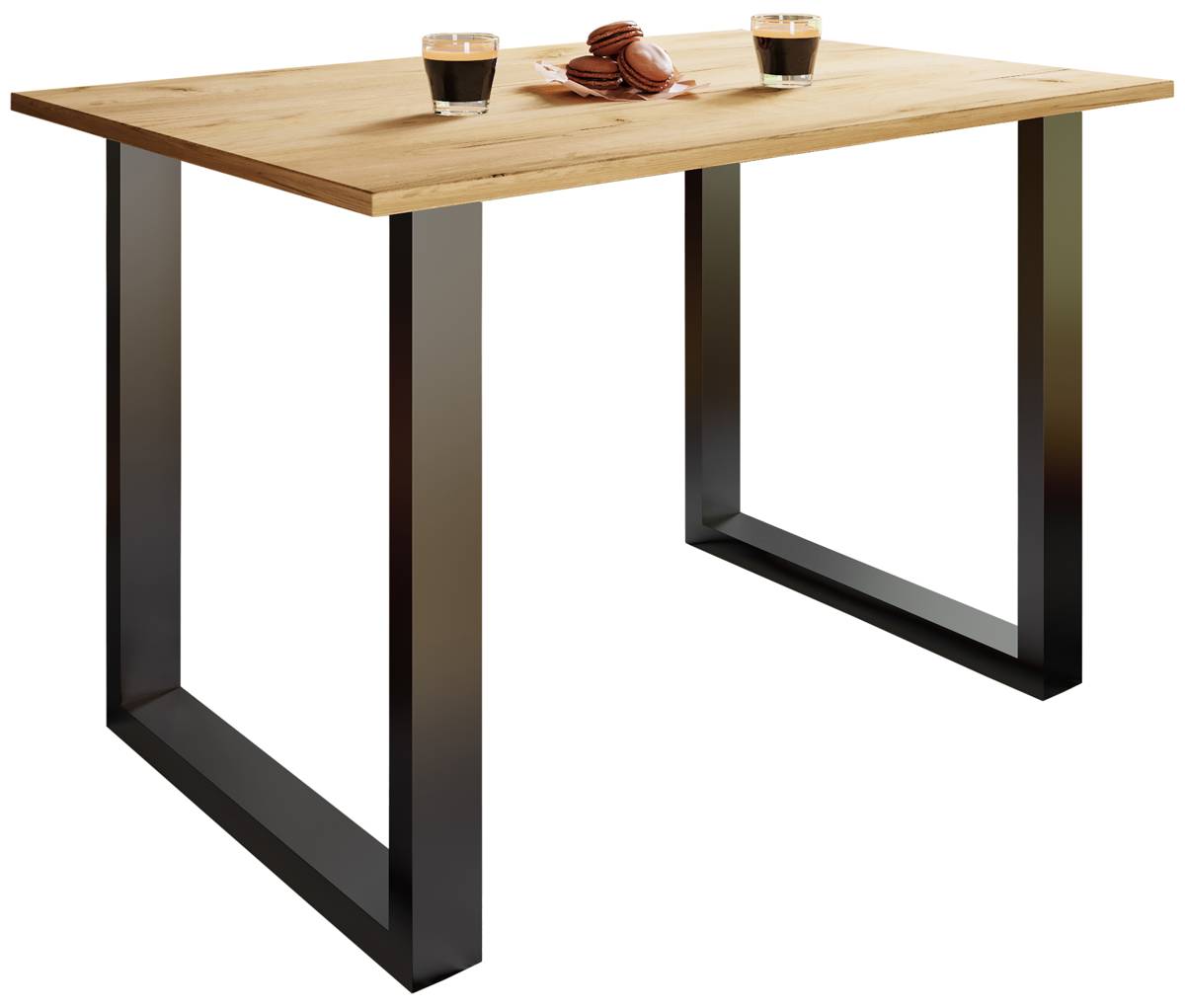 VCM Jídelní stůl Xona 140x80 U-nohy, dub medový