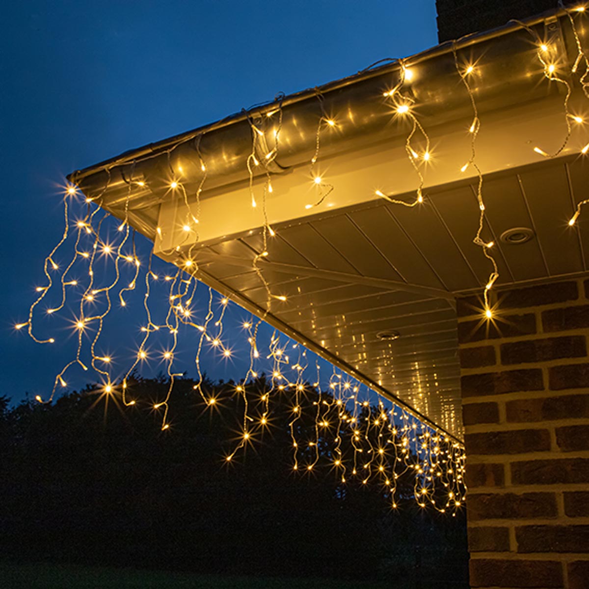 Haushalt international Světelný závěs Ledový déšť, 400 LED
