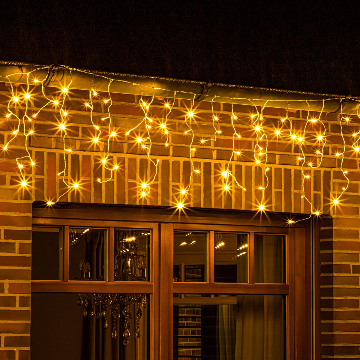 Haushalt international Světelný závěs Ledový déšť, 400 LED