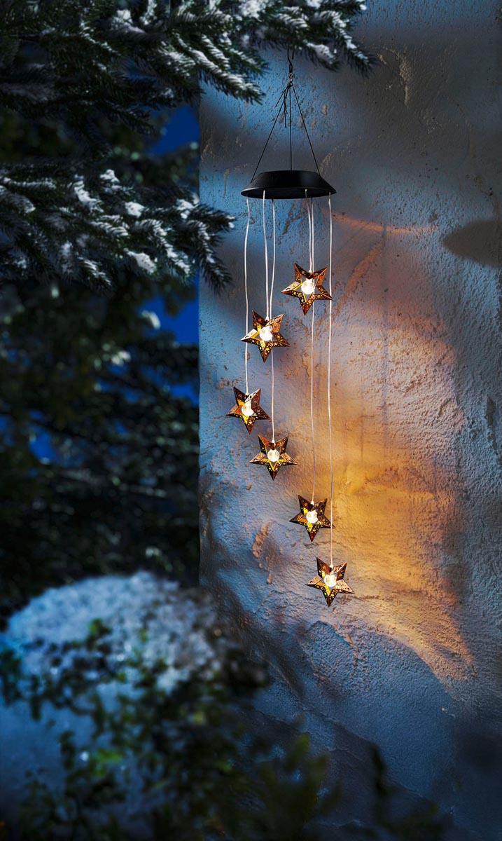Haushalt International LED Solární závěsná dekorace Hvězdný tanec