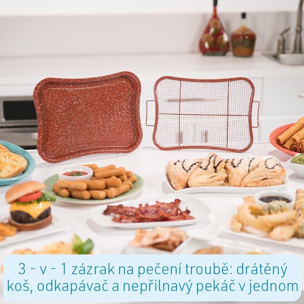 MediaShop Plech na pečení Livington Super Crisper