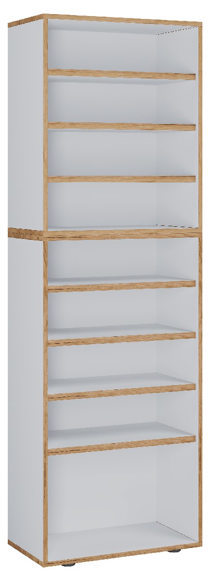 Botník VCM „Salia“ B60 XXL 9dílný, bílý