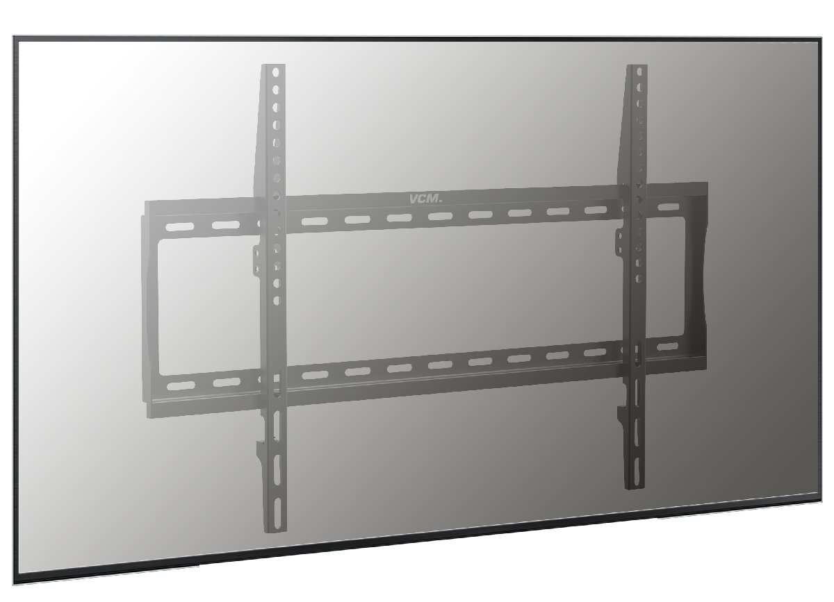 Pevný nástěnný držák VCM TV displeje „B-FX600“, černý
