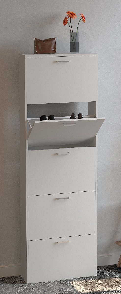 Botník VCM „Sulos XL“, bílý