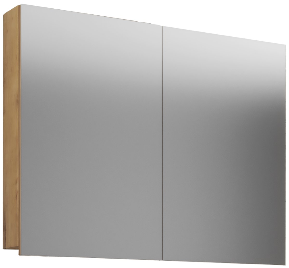 VCM Zrcadlová skříňka 80cm "VCB 1", Dub medový