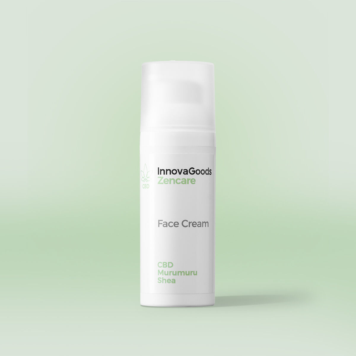 InnovaGoods Hydratační pleťový krém s CBD Zencare, 50 ml