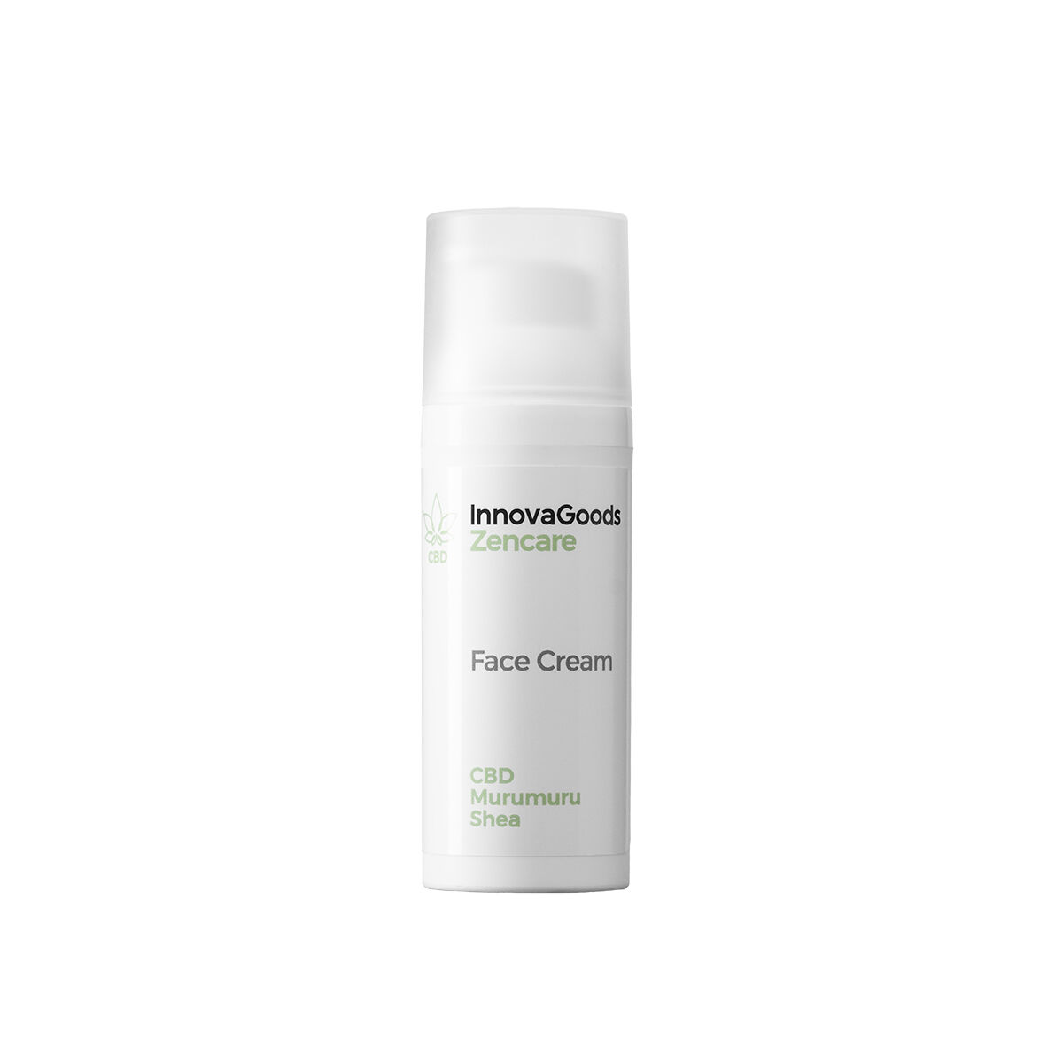 InnovaGoods Hydratační pleťový krém s CBD Zencare, 50 ml