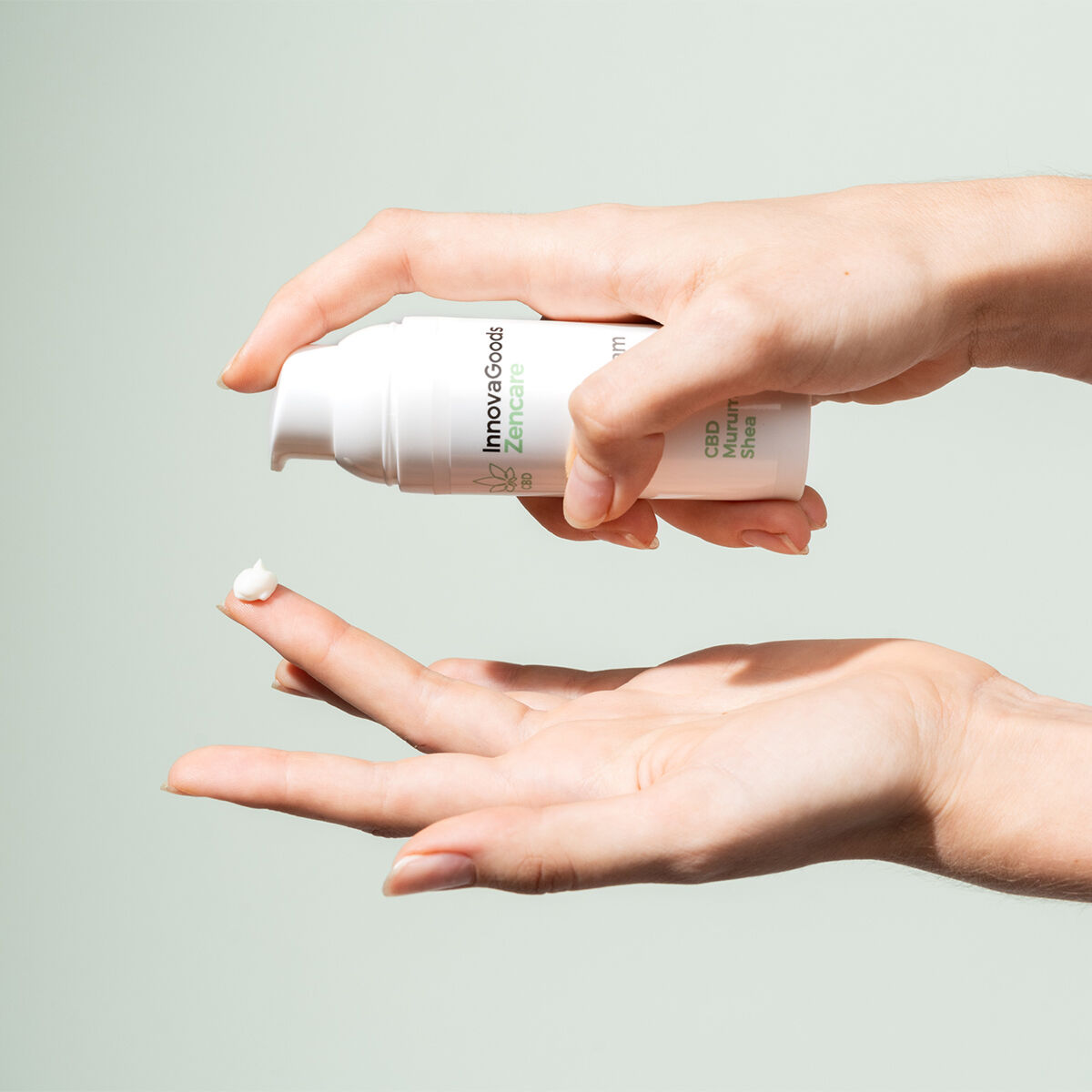 InnovaGoods Hydratační pleťový krém s CBD Zencare, 50 ml