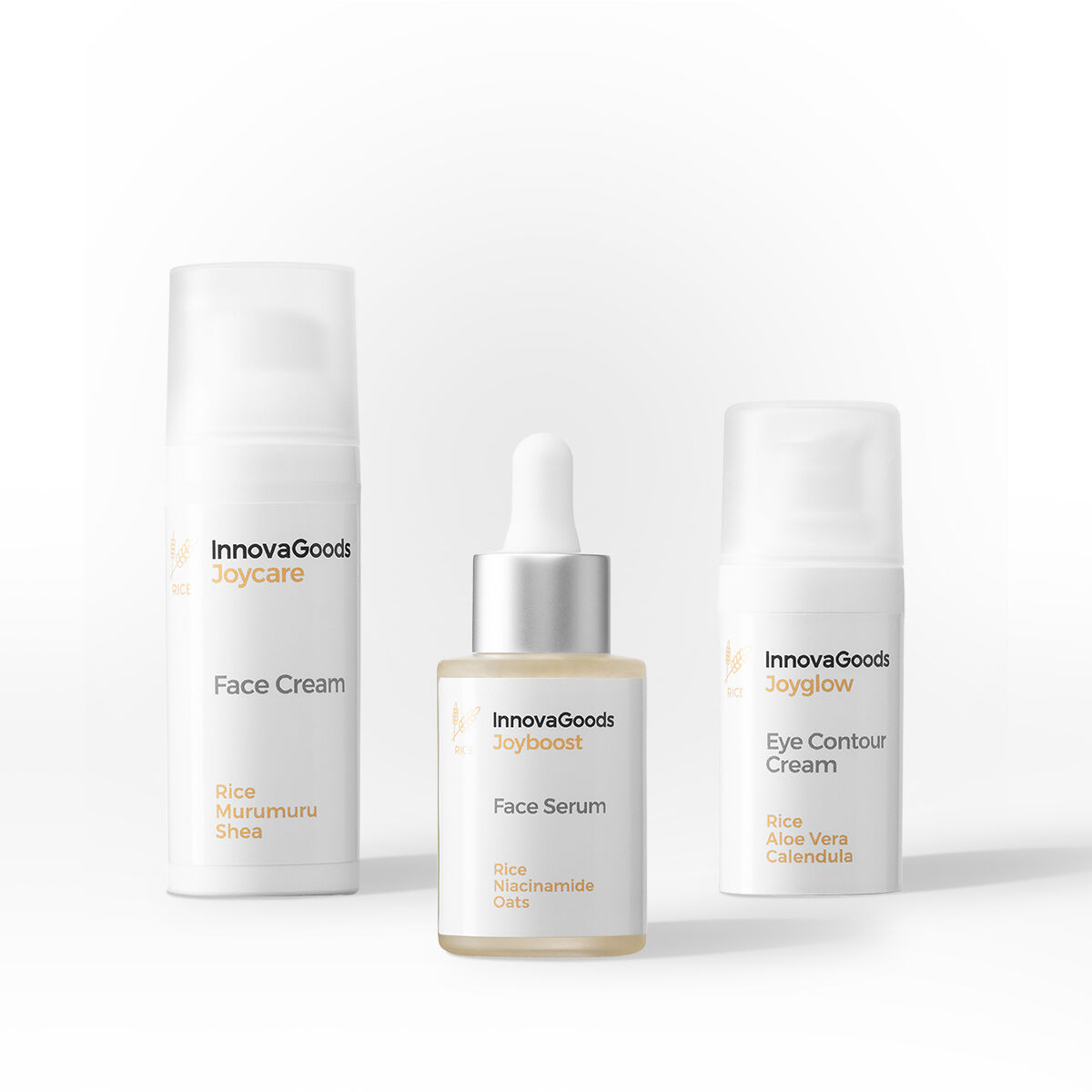InnovaGoods Balíček na hydrataci obličeje Rice